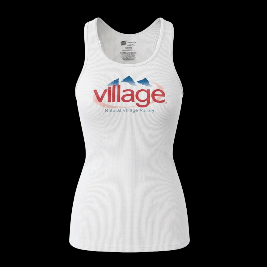 EVIAN RIBBED TANK